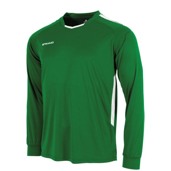 First Long Sleeve ShirtGreen-White
