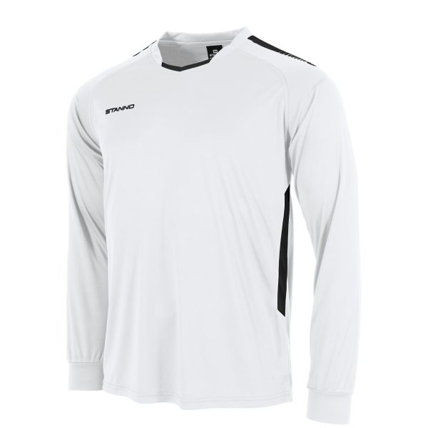 First Long Sleeve ShirtWhite-Black